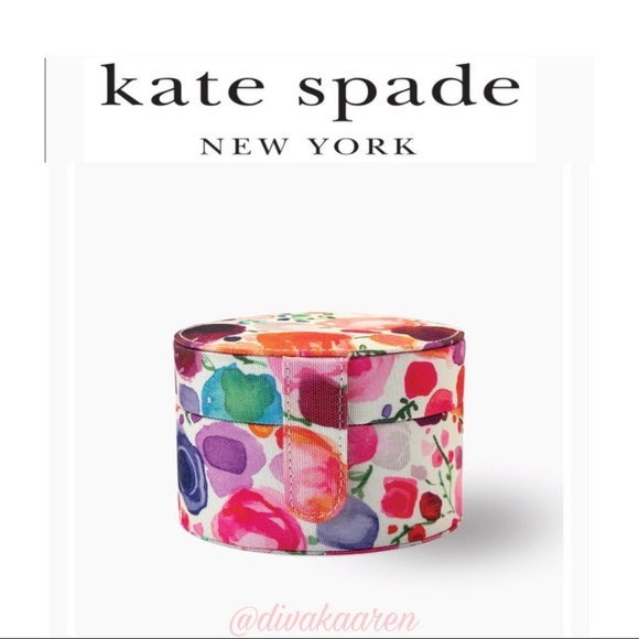 kate spade Bags Kate Spade Floral Travel Jewelry Box Case Poshmark